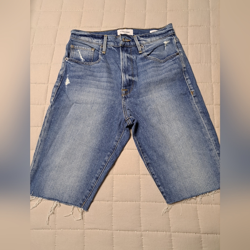 Frame Denim Bermuda Shorts